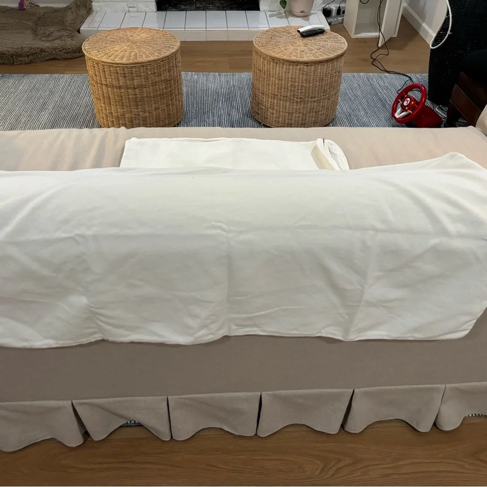 Crate and Barrel Large Throw Pillows (3)